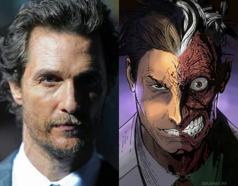 Matthew McConaughey Has Been Cast As Two Face In The New Batman Film
