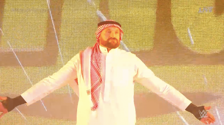 People Are Saying That Tyson Fury’s WWE Entrance Was One Of The Best In History