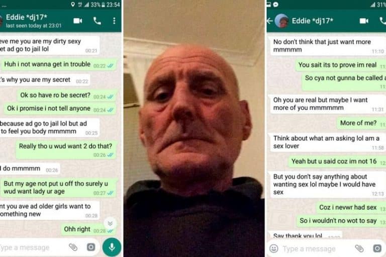 Messages Of ASDA Pervert Who Sent ’13-Year-Old’ Girl Photos Online