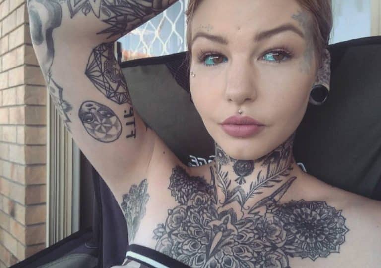‘Dragon Girl’ Who Spent £14k On Body Mods Goes Blind After Getting Eye Balls Tattooed