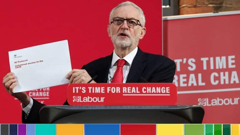 Jeremy Corbyn Has Released Leaked Documents That Show Boris Johnson Lied About Brexit Deal