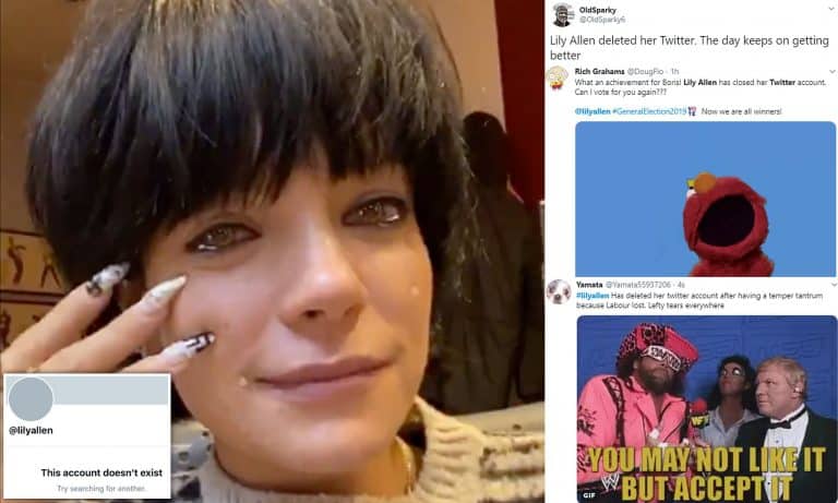 Lily Allen Deletes Twitter Account Following Backlash Over General Election Comments