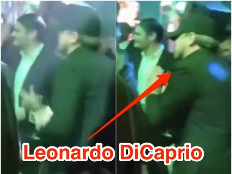 Leo Dicaprio Confirmed He Is A Terrible Dancer At P Diddy’s 50th Birthday Party (VIDEO)