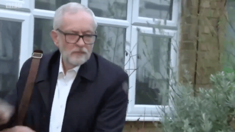 Jeremy Corbyn Slams Door In Reporter’s Face After He Trolls Him About Losing The Election