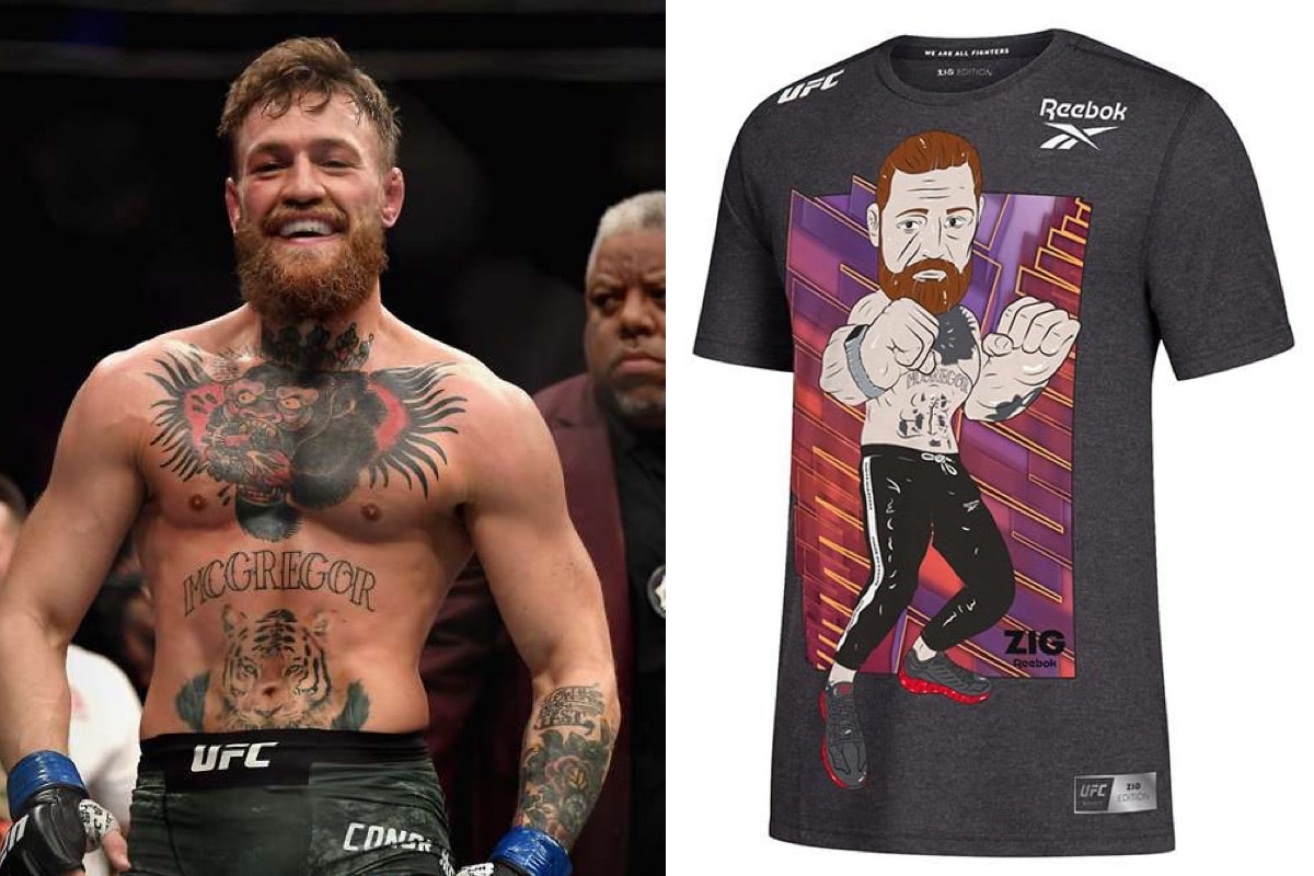 reebok mcgregor shirt