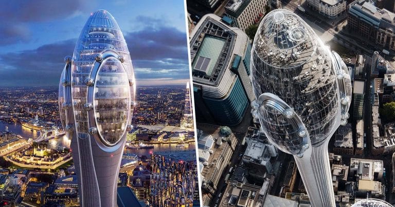 London’s New Skyscraper Is Being Widely Mocked For Looking Like A Giant Sperm