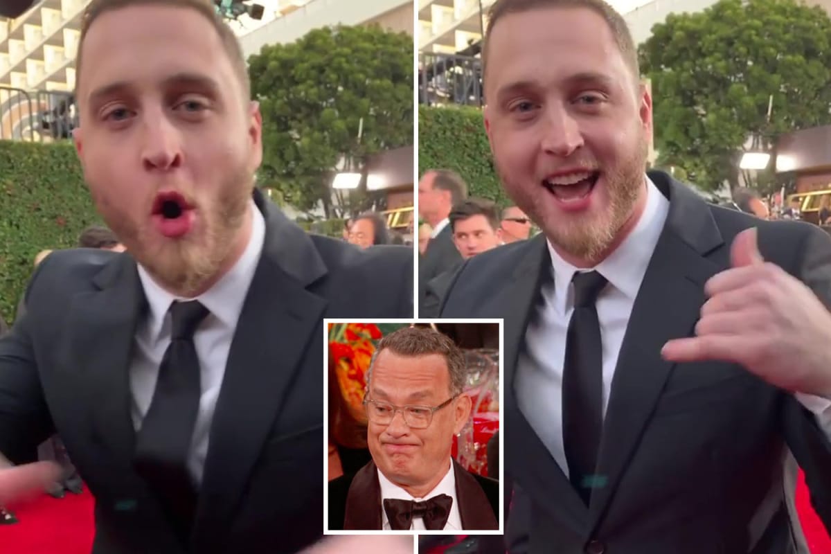 Cringeworthy Moment Tom Hanks S Son Speaks Jamaican Patois