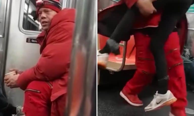 Horrifying Moment Man Attempts To Kidnap Young Girl On NYC Train (VIDEO)