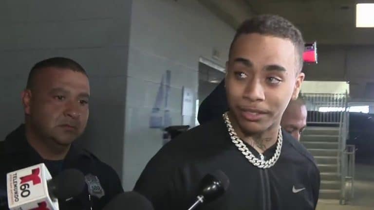 Double Murder Suspect Promotes His Instagram As He’s Led To Prison (VIDEO)