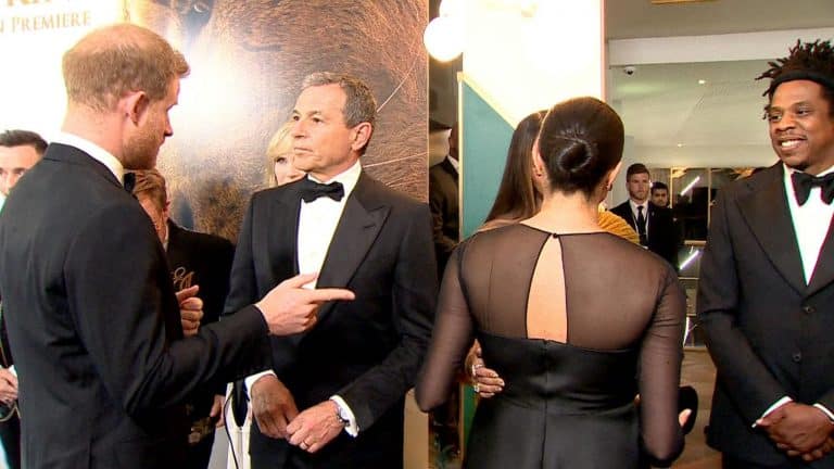 Here’s Prince Harry Hustling Disney CEO Into Giving Meghan Markle A Disney Job (VIDEO)