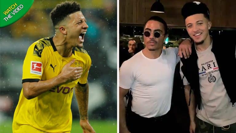 Football Fans Are Pissed At Jadon Sancho For Eating A Gold Steak Cooked By Salt Bae