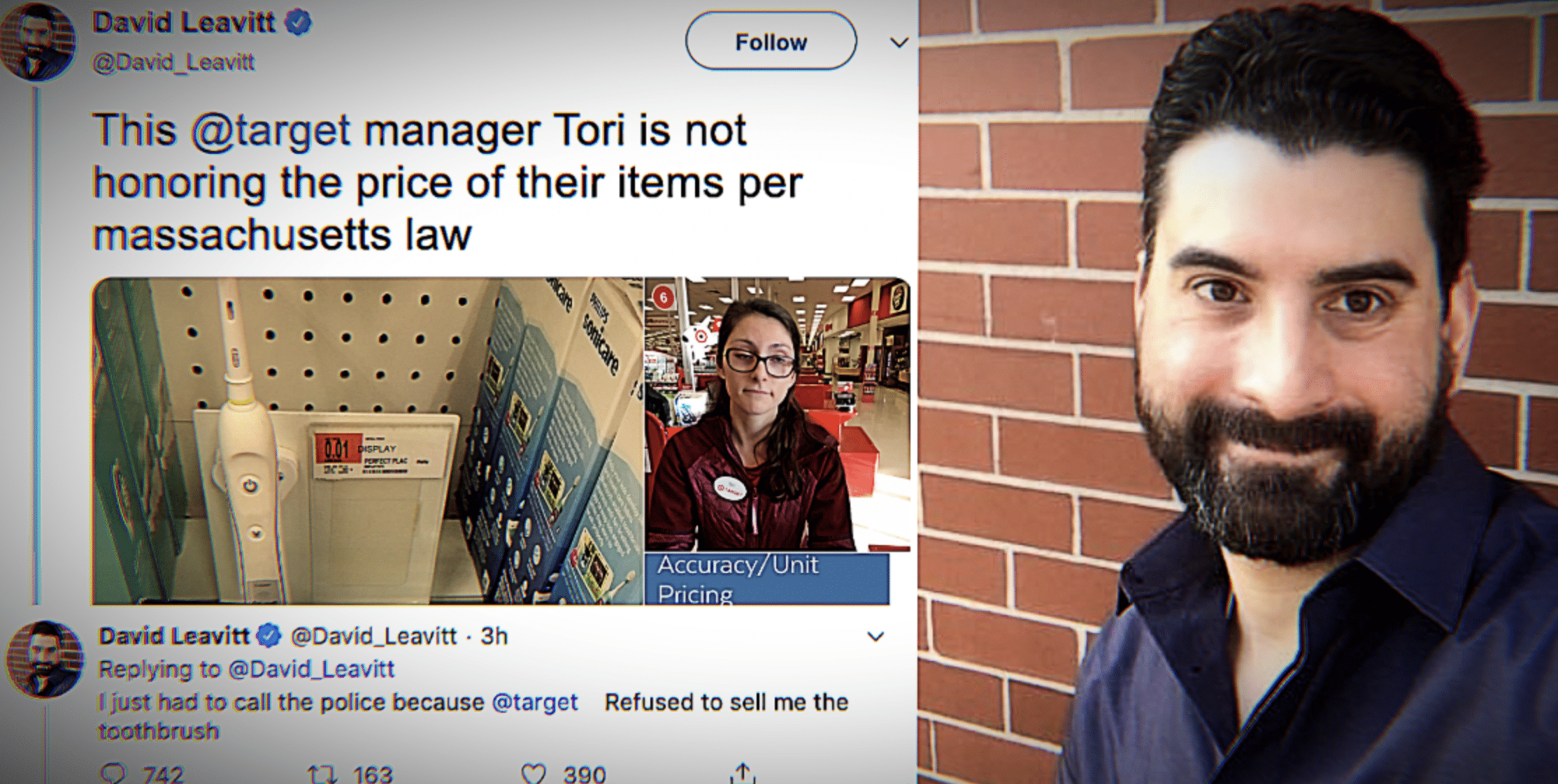 Police Called After Target Manager Refuses to Sell 1 Cent Toothbrush