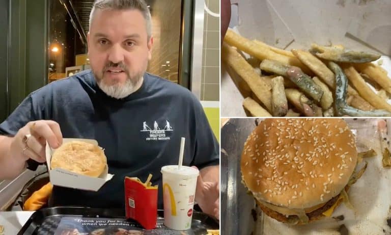 A Man Buried A Big Mac Meal In The Garden Then Ate It 14 Months Later