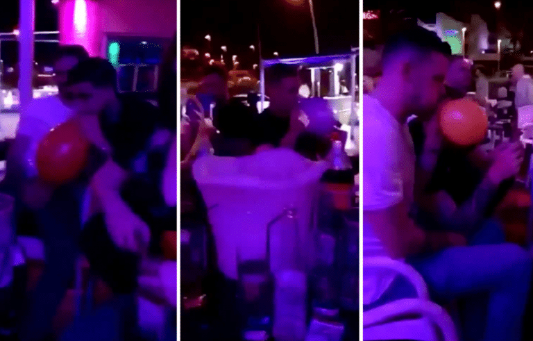 Brighton Players Filmed Getting Smashed On Hippy Crack In A Bar In Spain (VIDEO)