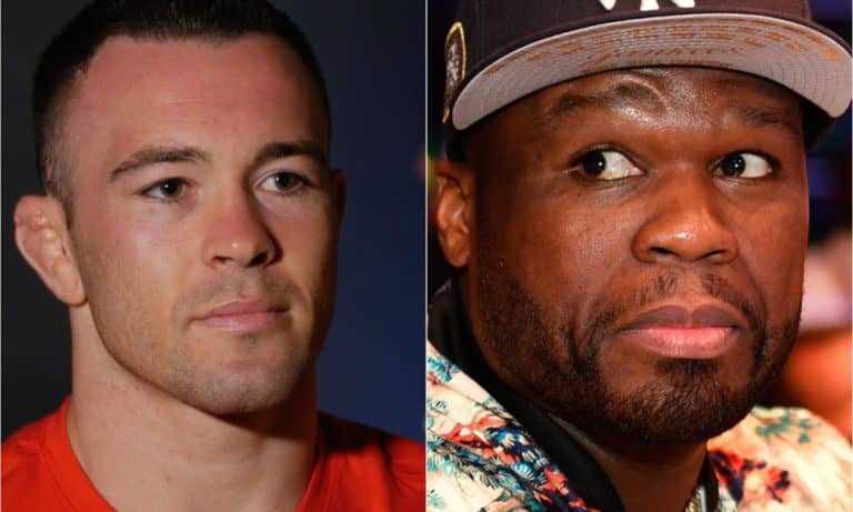 Colby Covington Challenges 50 Cent To A Celebrity Boxing Match With One Arm Tied Behind His Back