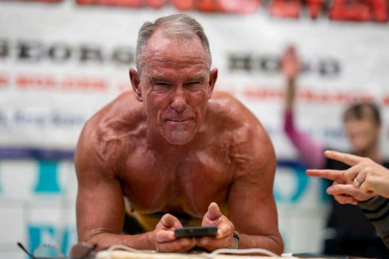 62-Year-Old Man Spends 8 Hours In The Plank Position, Breaks World Record
