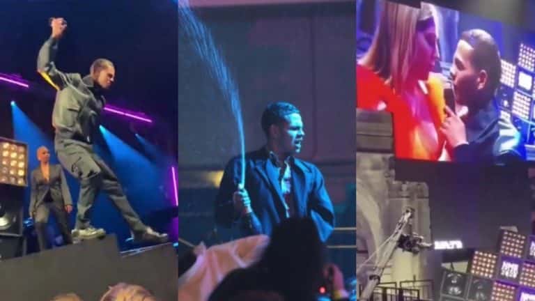 Slowthai Sexually Harassed Katherine Ryan & Then Tried To Fight A Fan At NME Awards (VIDEO)