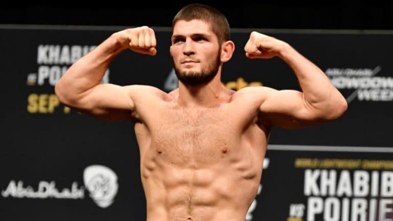 A Fan Asked Khabib To Punch Him; Gets Instantly Dropped