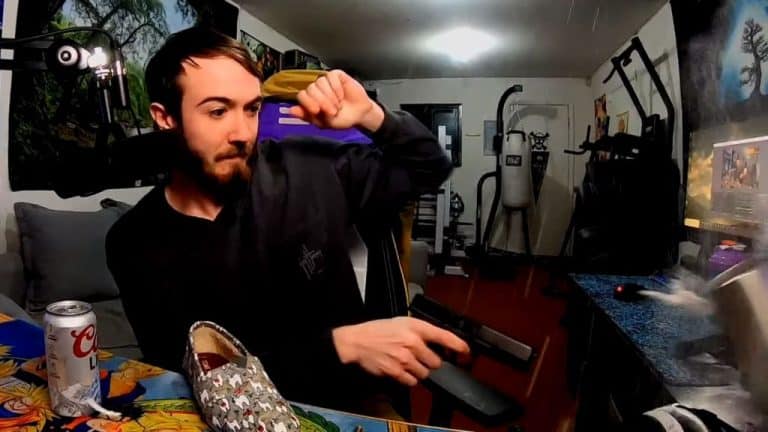 Streamer Suspended From Twitch After Accidentally Firing Gun On Stream (VIDEO)