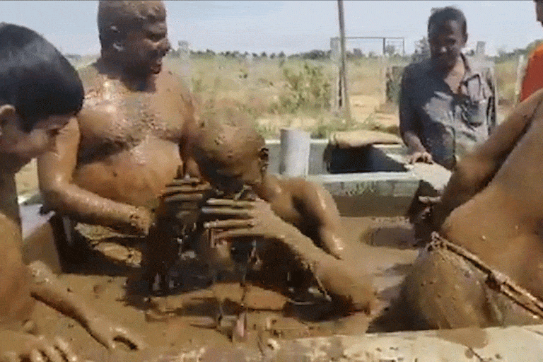 People In India Are Bathing In Cow Shit To Cure The Coronavirus (VIDEO)