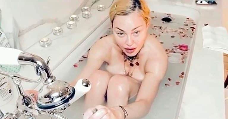 Madonna, Naked In The Bath, Calls Coronavirus The ‘Great Equaliser’ In Weird Rant (VIDEO)