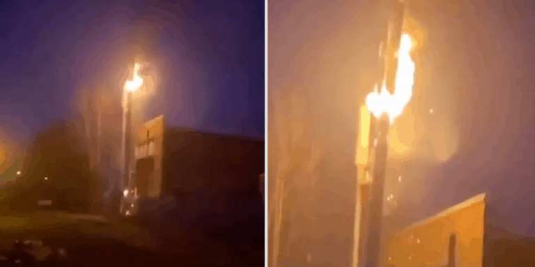 4G Mobile Phone Mast Set On Fire In Birmingham Because People Thought It Was 5G