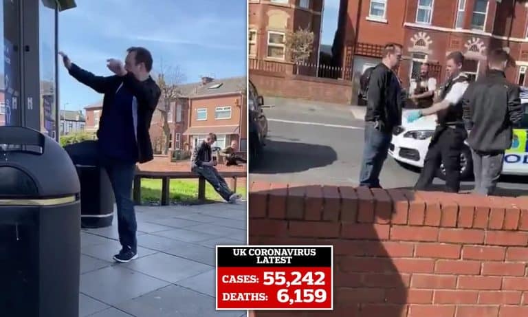 Man Tries To Fight Everyone Outside Tesco, Forces Supermarket To Shut During Lockdown