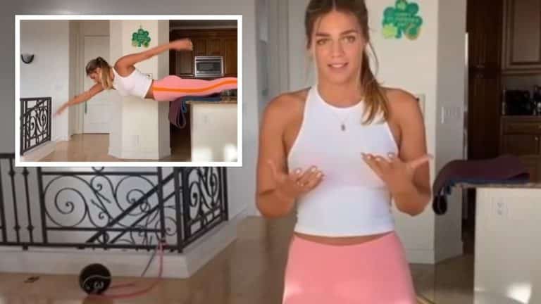 Russian Olympic Swimmer Yulia Efimova’s Quarantine Workout Looks Close To Impossible