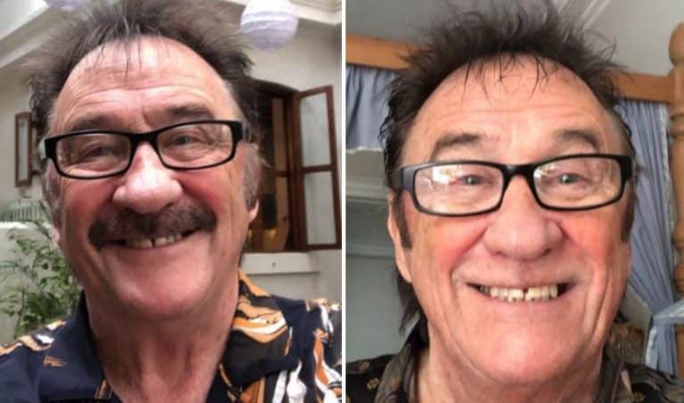 Paul Chuckle Has Shaved His Moustache Off For The First Time In 49 Years