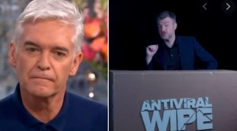 Charlie Brooker Parodied Philip Schofield Coming Out On His ‘Antiviral Wipe’ Last Night
