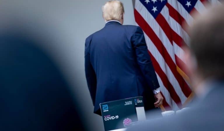Donald Trump Has No Idea What Obamagate Is, Is Racist To News Reporter Then Walks Off