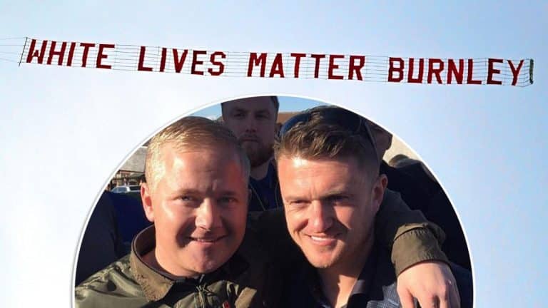 Burnley Fan Behind ‘White Lives Matter’ Insists That He Isn’t Racist And Slams Backlash