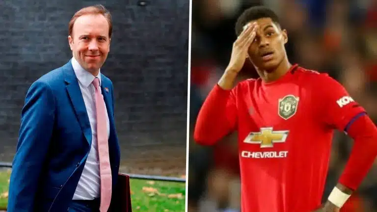 Matt Hancock Calls Marcus Rashford ‘Daniel’ When Discussing Free School Meals