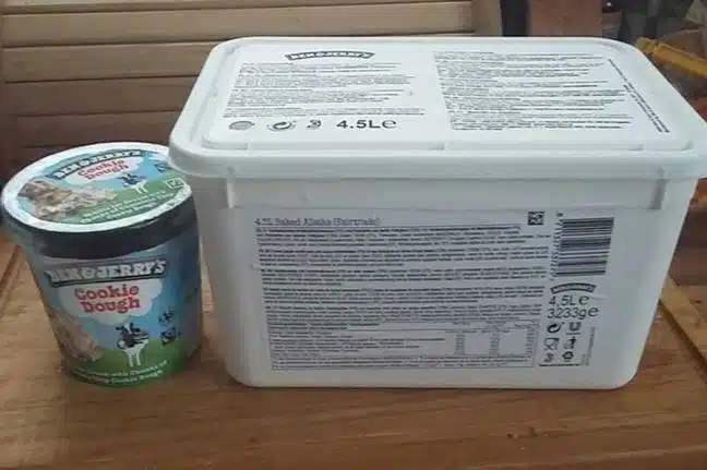 You Can Buy A 4.5 Litre Tub Of Ben And Jerry’s Ice Cream For Just £3.50