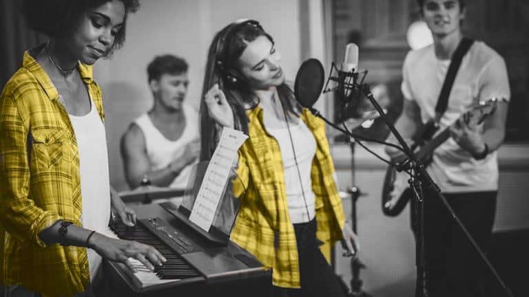 East London Rehearsal Studio: Overview Of Yellow Hat Studios