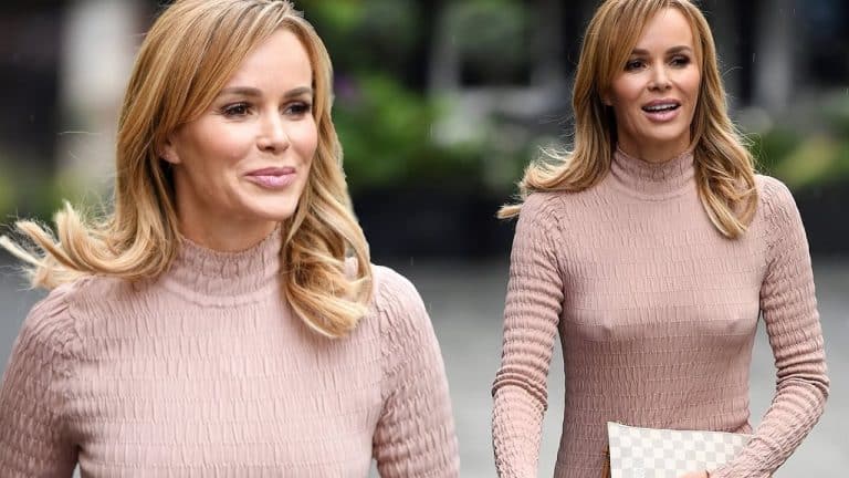 Amanda Holden ‘Forgot’ To Wear A Bra & Brought Out The Internet’s Horniest Commenters Again