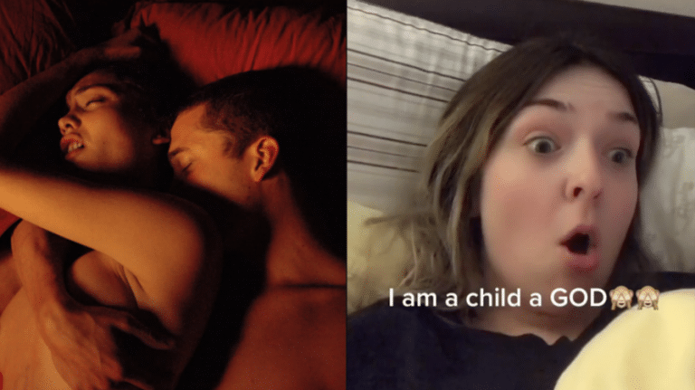 Gen-Z Are Discovering Netflix’s ‘Love’ & Filming Their Reactions To NSFW Opening Scene