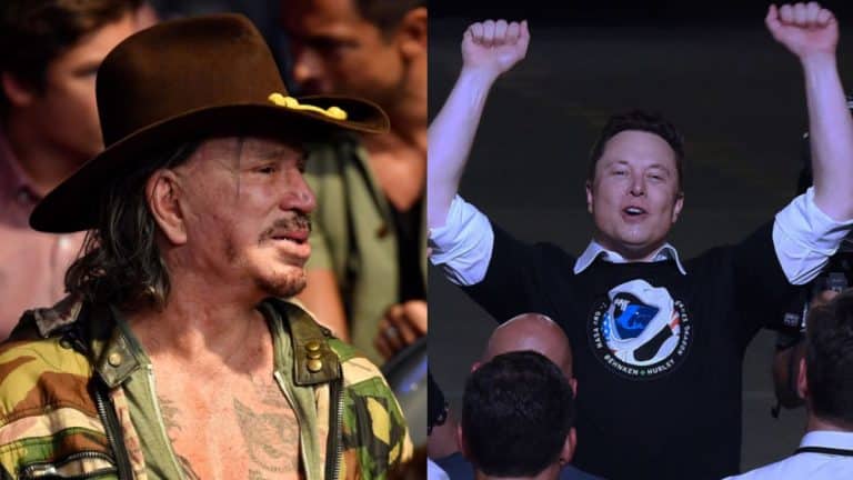 Mickey Rourke Has Now Challenged Elon Musk To A Bare Knuckle Fight
