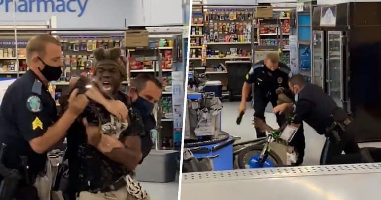 Police Taser A Black Man In Walmart As He Screams ‘I Have A Receipt’