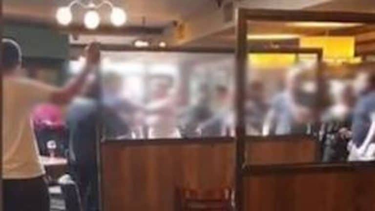 A Video Shows A Huge Brawl Break Out In A Packed Wetherspoons Over The Weekend