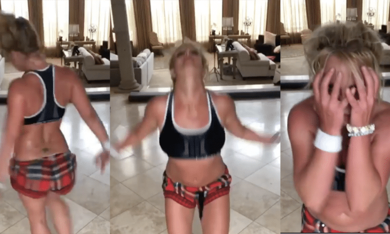 Britney Spears’ Latest Dance Video Looked Like An MDMA House Party For One (VIDEO)