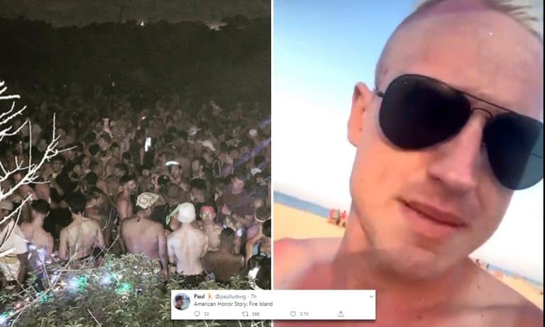 Man Tests Positive For COVID-19, Goes To Massive Party On Fire Island & Tells Haters To Go F Themselves