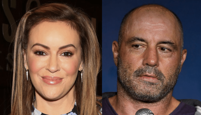 Alyssa Milano Thinks Joe Rogan Only Has 3x The Listeners As Her Podcast Does