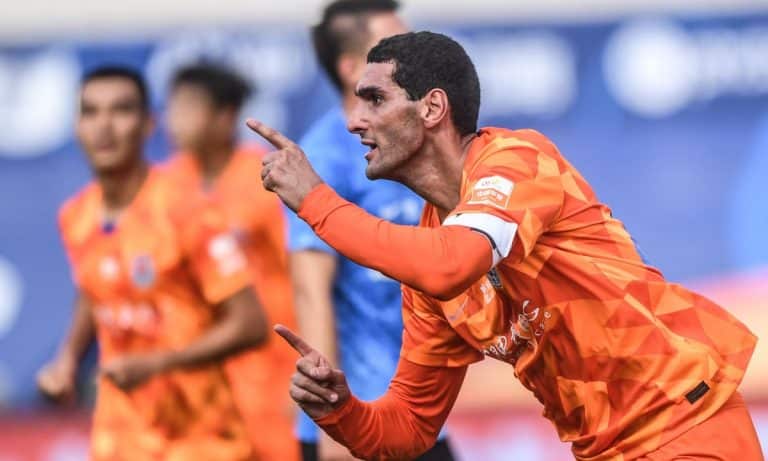 Marouane Fellaini Scores Hat Trick With 3 Headers In 8 Minutes Following COVID Recovery