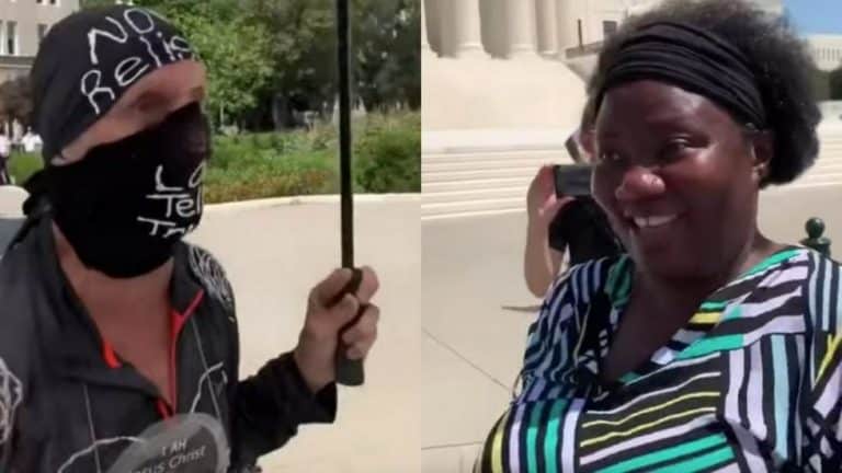 White BLM Activist Tells Black Doctor “I’m More Black Than You On The Inside” (VIDEO)