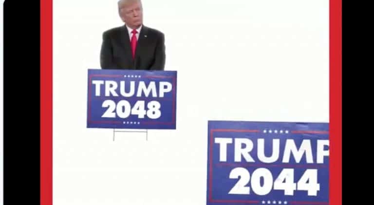Donald Trump Responds To Worst Ever Interview By Posting Even More Nonsensical Meme