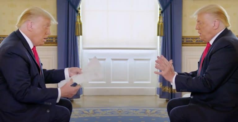 Someone Cut The Trump Interview So That He’s Interviewing Himself And It’s Hilarious