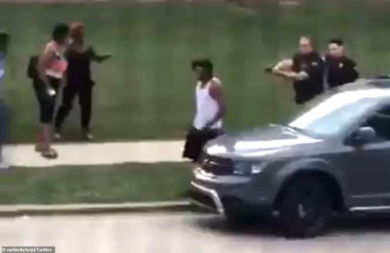 Here’s The Footage Of Police Shooting A Black Man Multiple Times In The Back In Wisconsin