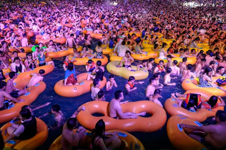 Images Of MASSIVE Wuhan Pool Party With NO Social Distancing In Former Coronavirus Ground Zero