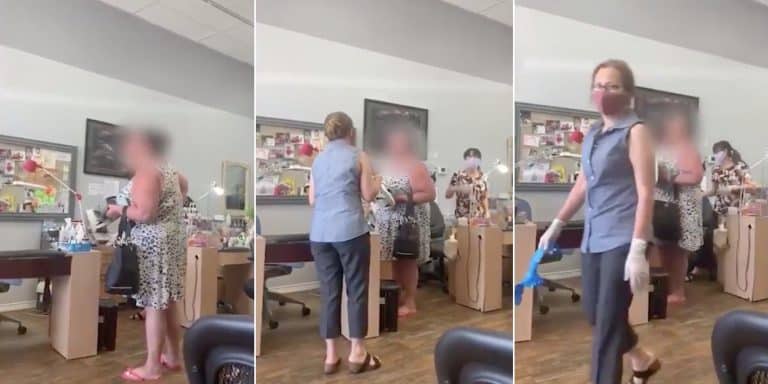 Here’s Another Video Of An Anti-Masker Karen Ranting About Her Civil Rights In A Nail Salon